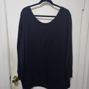 Terra & Sky Sweatshirt Black Size 2X